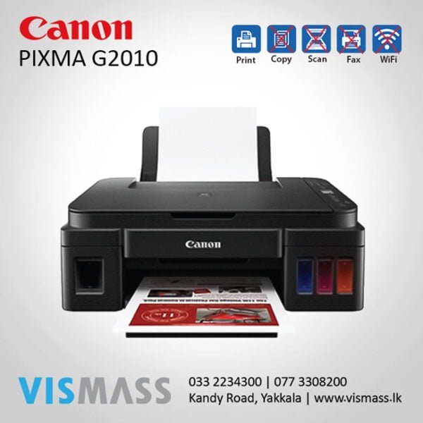 Canon PIXMA G3010 Wireless AllInOne Printer
