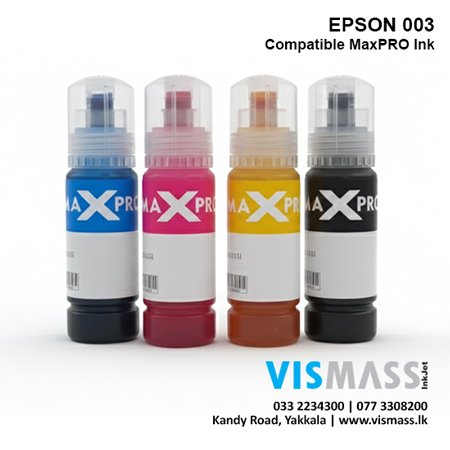 MaxPRO 003 Epson Compatible Ink Sri Lanka