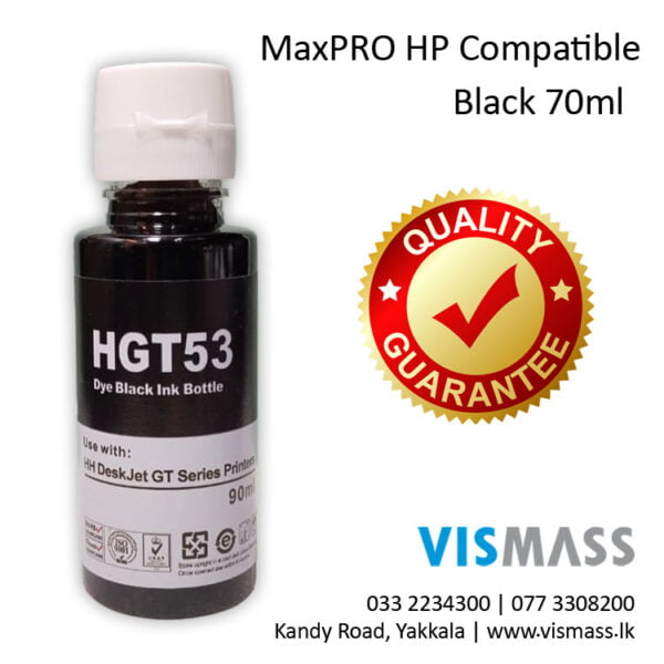 GT53 compatible Black in Bottle