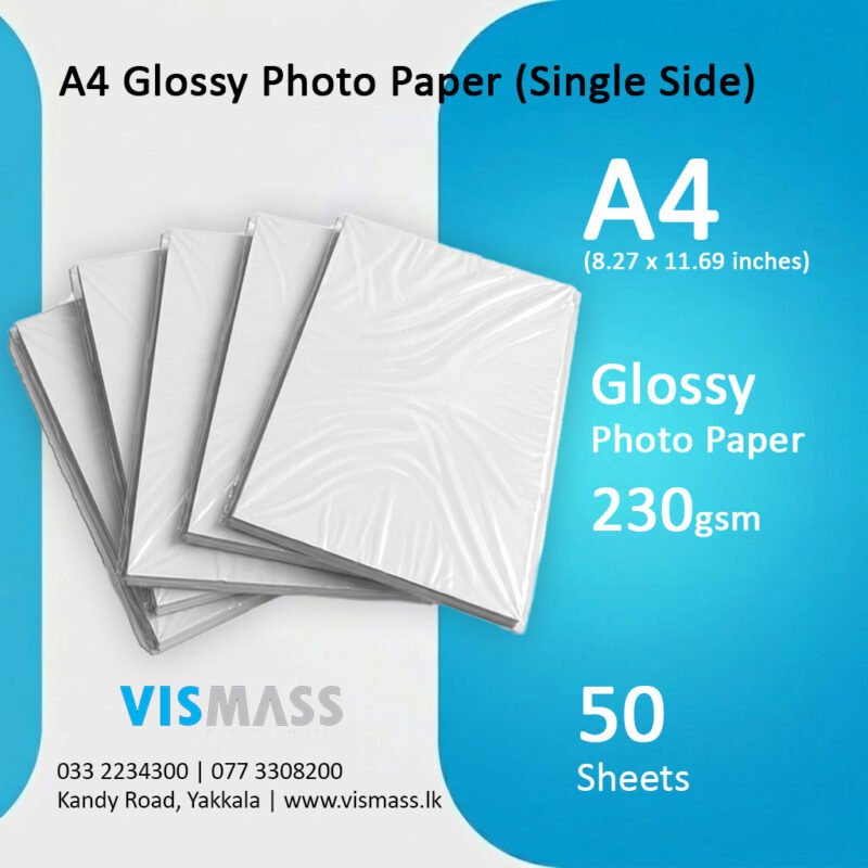 Photo Paper A4 SIZE - Buy Photo Papers, Printers, Refill Inks