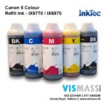 1 leter ink bottle for canon IX6770 and IX6870 printers