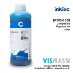 Epson 008 Compatible InkTEC ink Cyan
